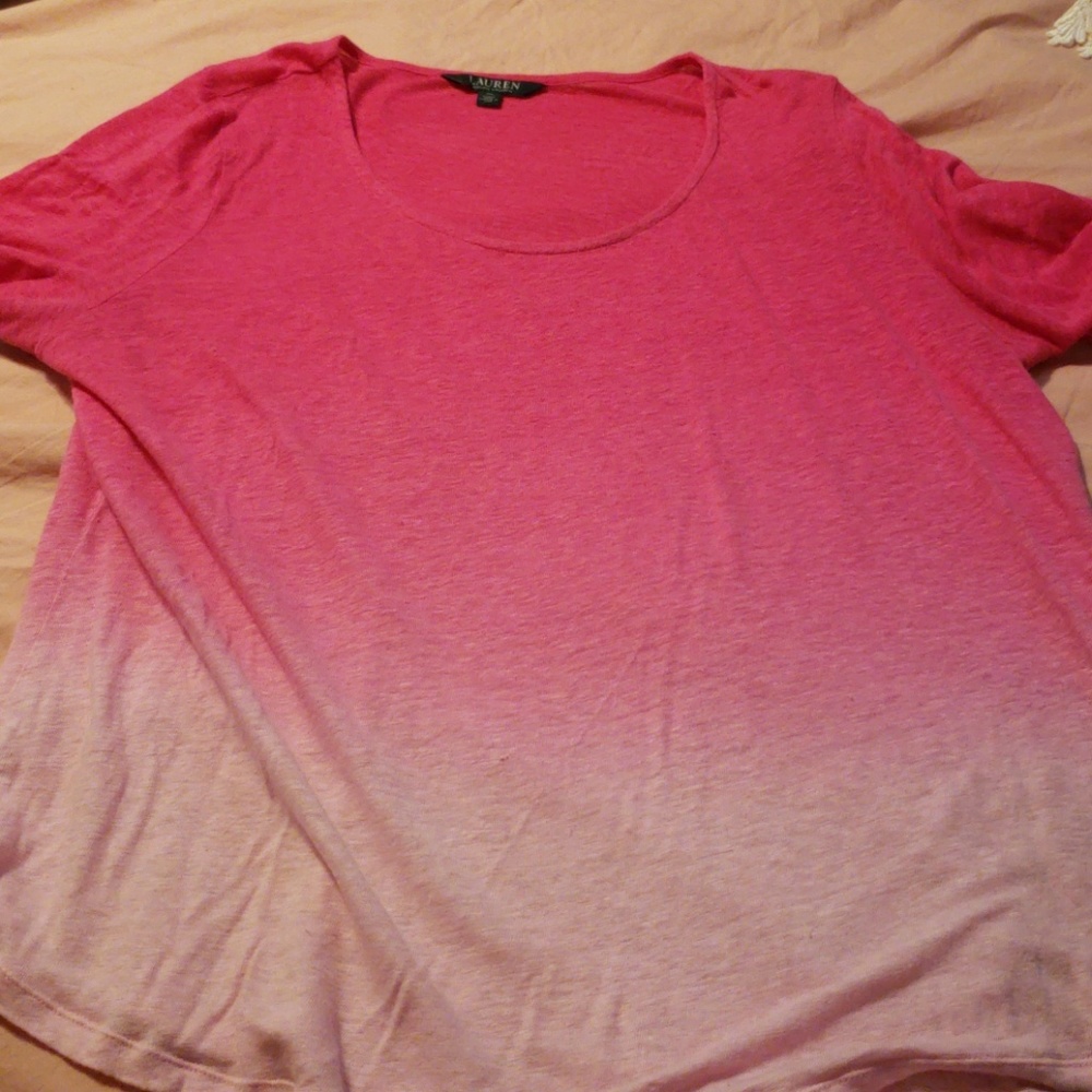 Pink Ombre Sweater